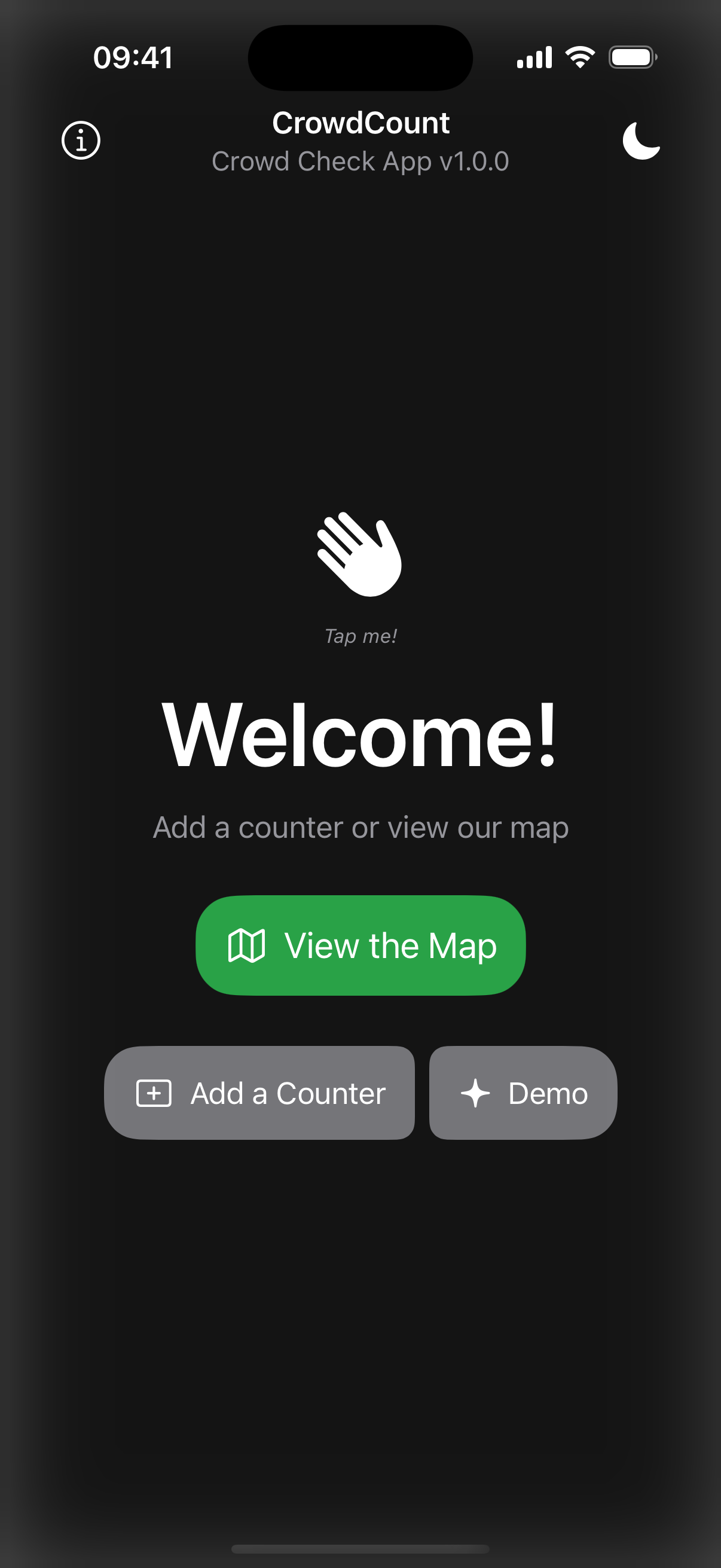 Welcome Page