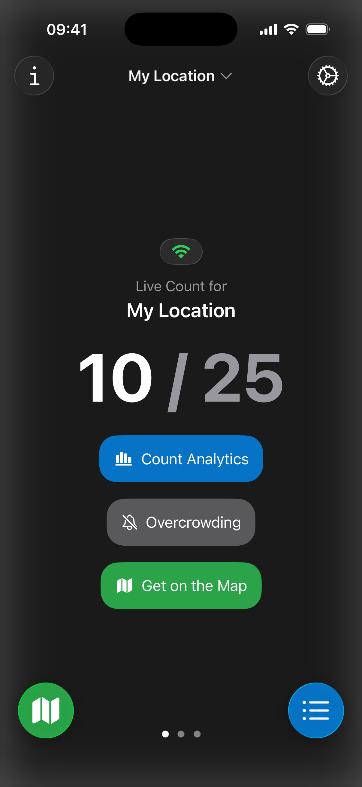 Device View when not on Map