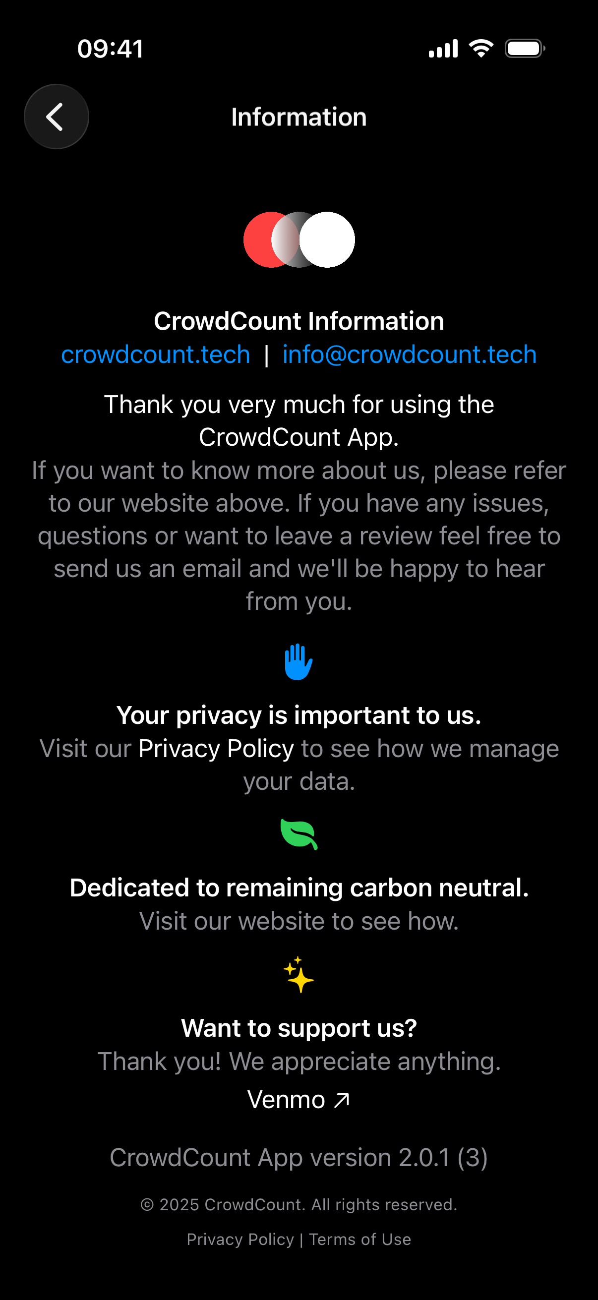Information Page