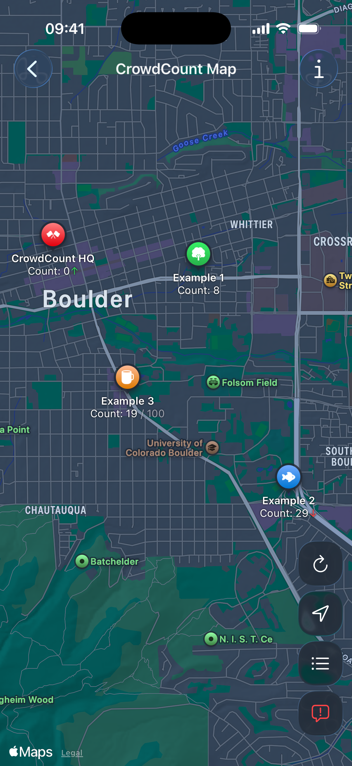 Map View