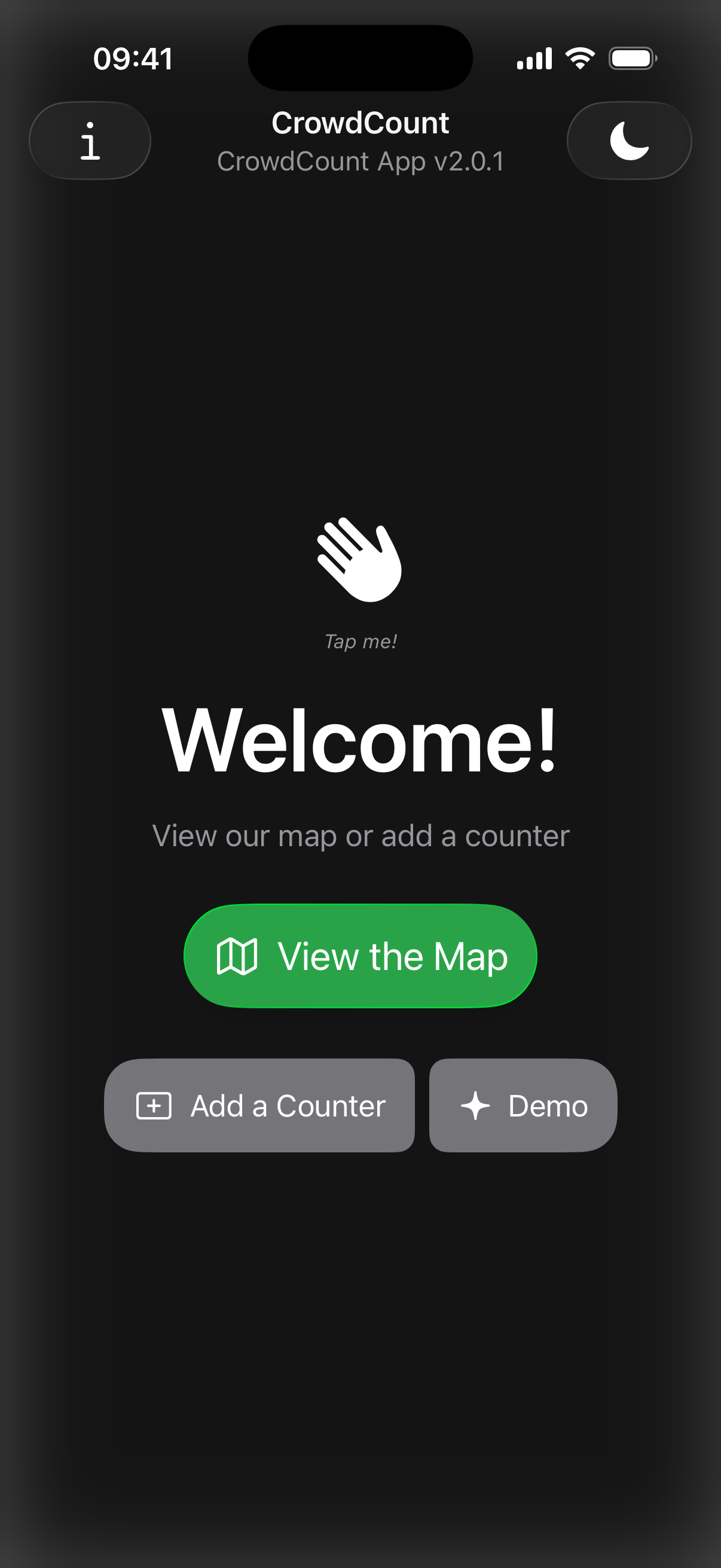 Welcome Page